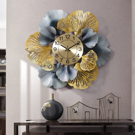 32 INCHES FLOWER WALL CLOCK - The First Decor