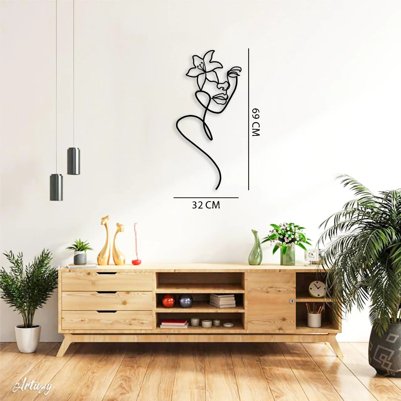 FLORITA - METAL WALL ART