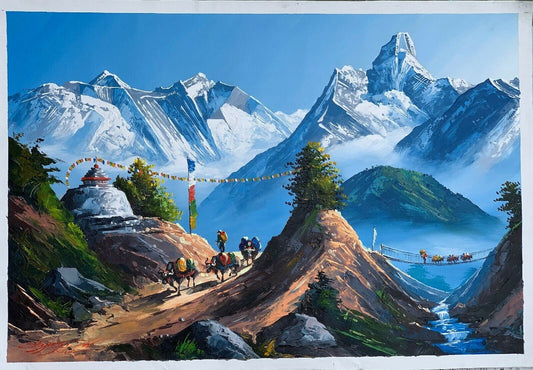 Mount Everest Sunrise View