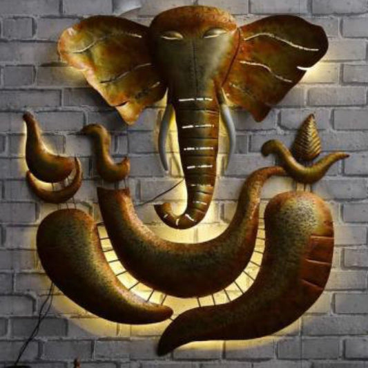 GANESHJI METAL WALL ART