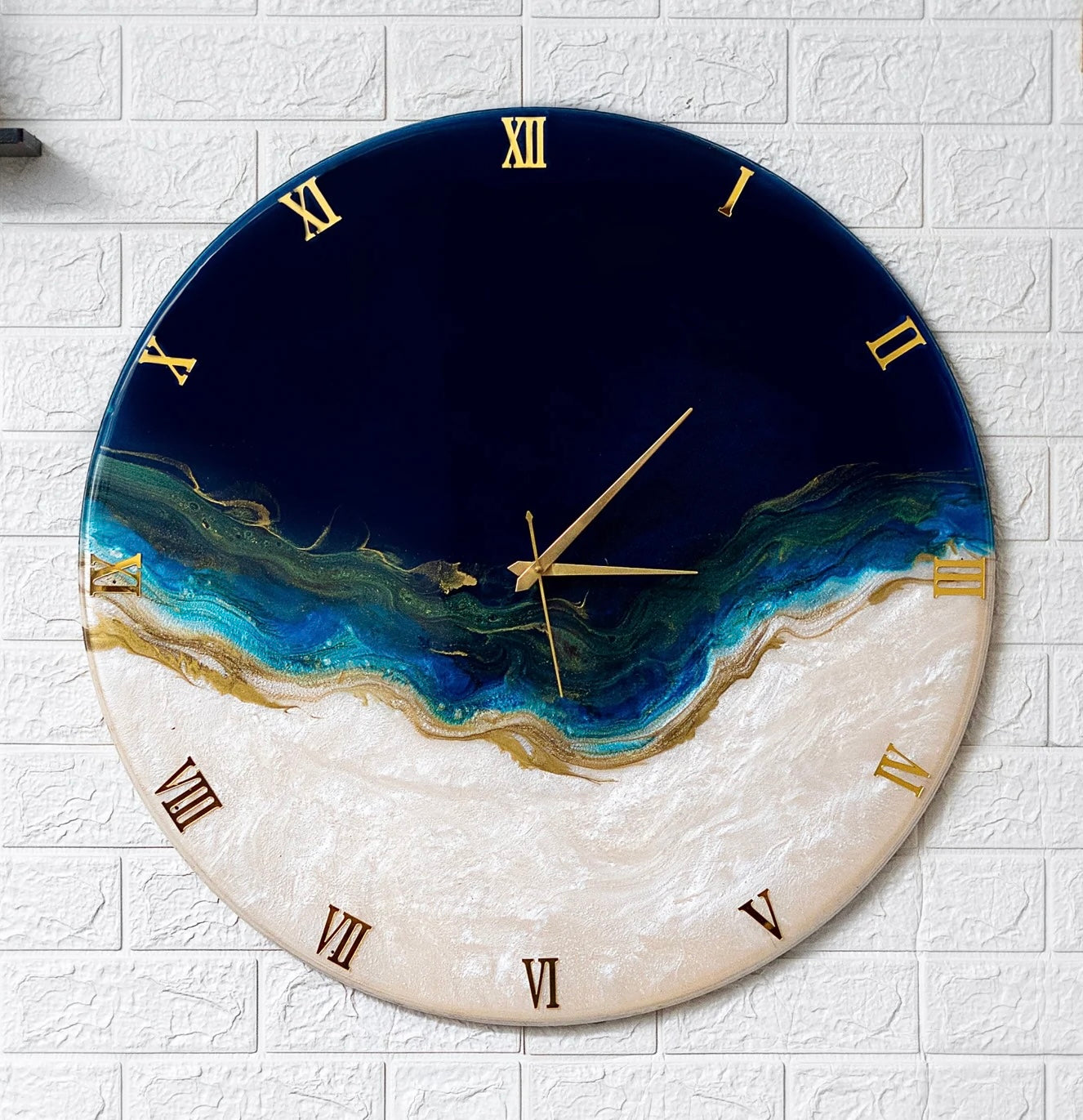 Buy Epoxy Watch, Resin Wall Watch, Ametist Watch, Wall Decor, Home Decor ,  Gift for Her, Living Room, Elegant Design, Decorative Online in India - Etsy